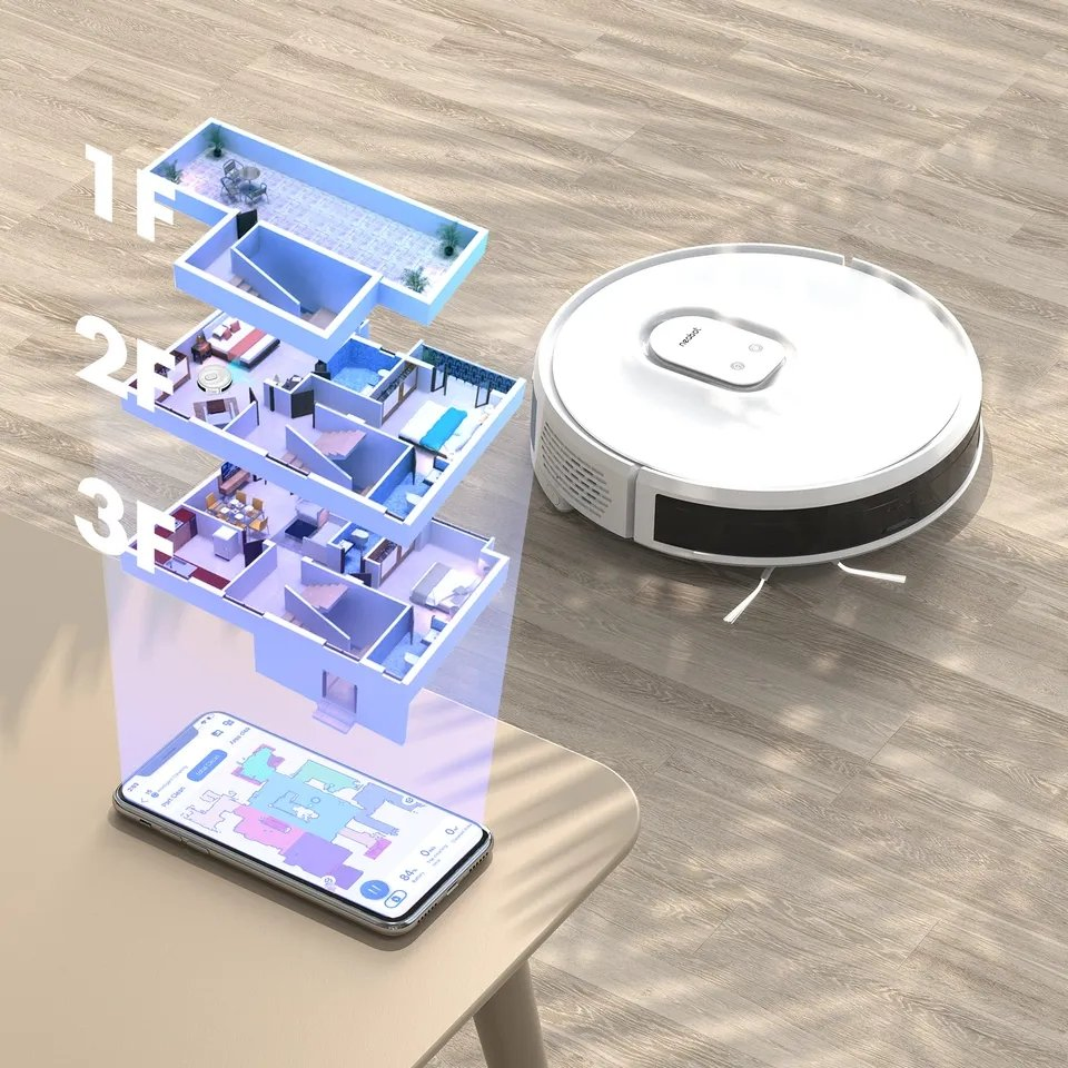 Smart Self Empty Robot Vacuum Cleaner
