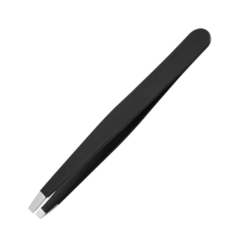 Durable Tweezers Stainless Steel Eyebrow Clips Eyebrow Plucking Clips Beauty Tools