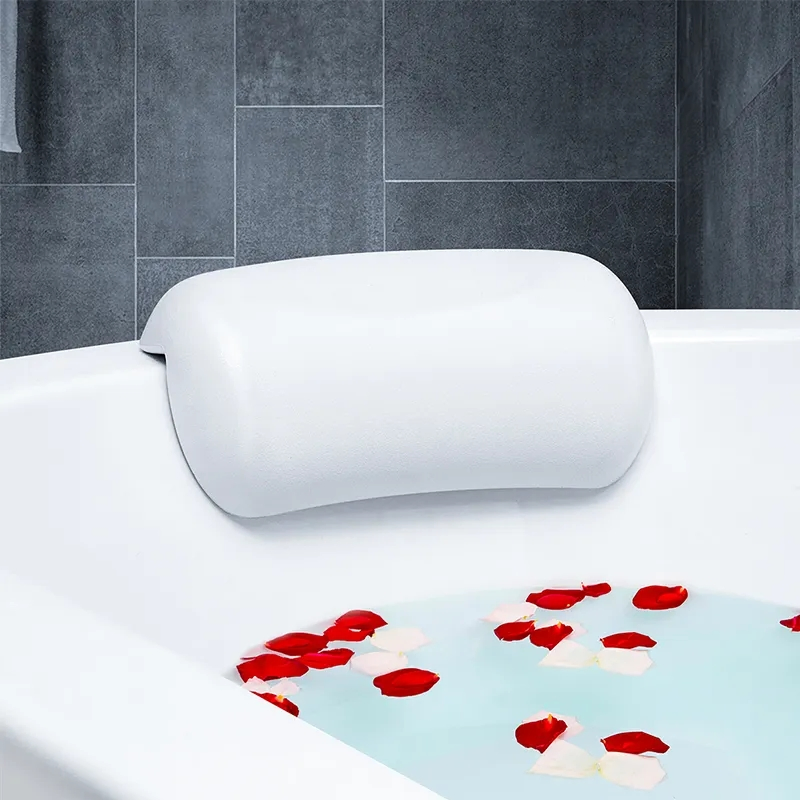 Hot Sale! All Kinds of Shape Soft PU Bath Pillow X12