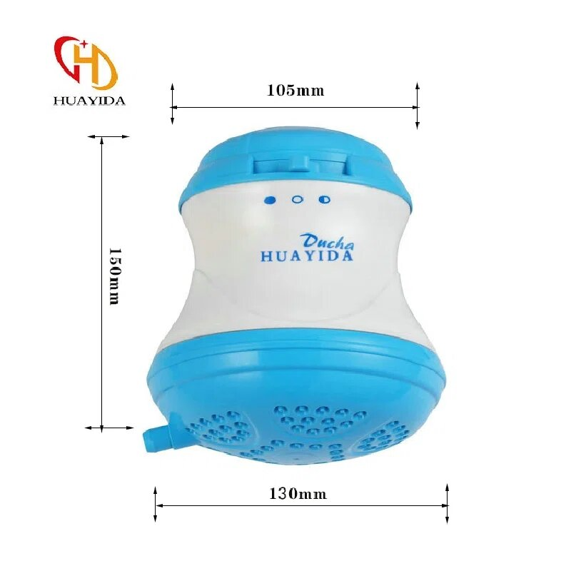Ducha Maxi Tankless 110V/ 220V Electric Instant Plastic Shower