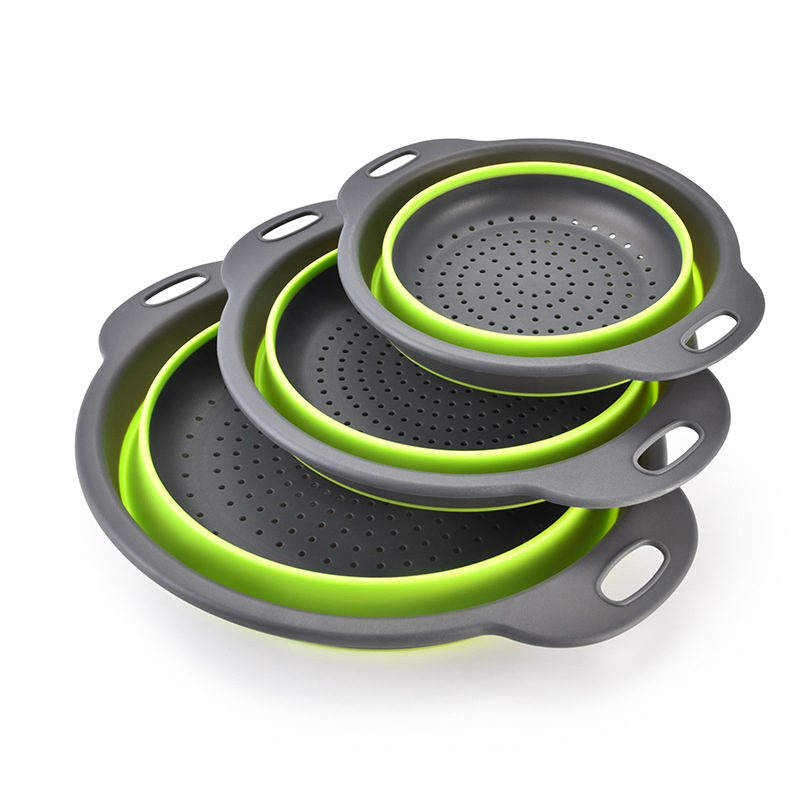 Collapsible Colander and Foldable Basket for Everyday Household Use