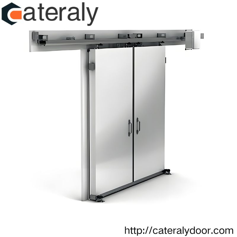 Customizable Sliding Cold Storage Door for Easy Access