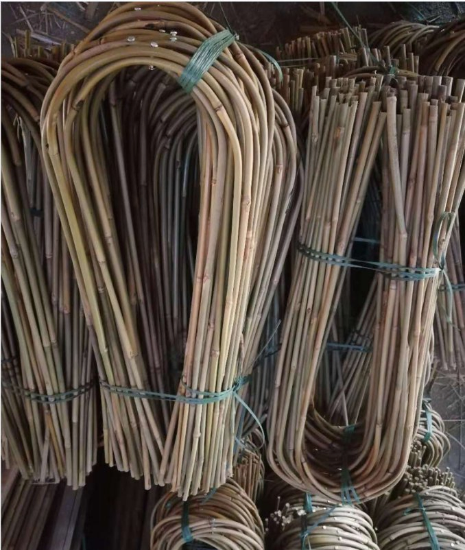 U-Shaped Bamboo Pole/Bamboo U-Shaped Flower Rack