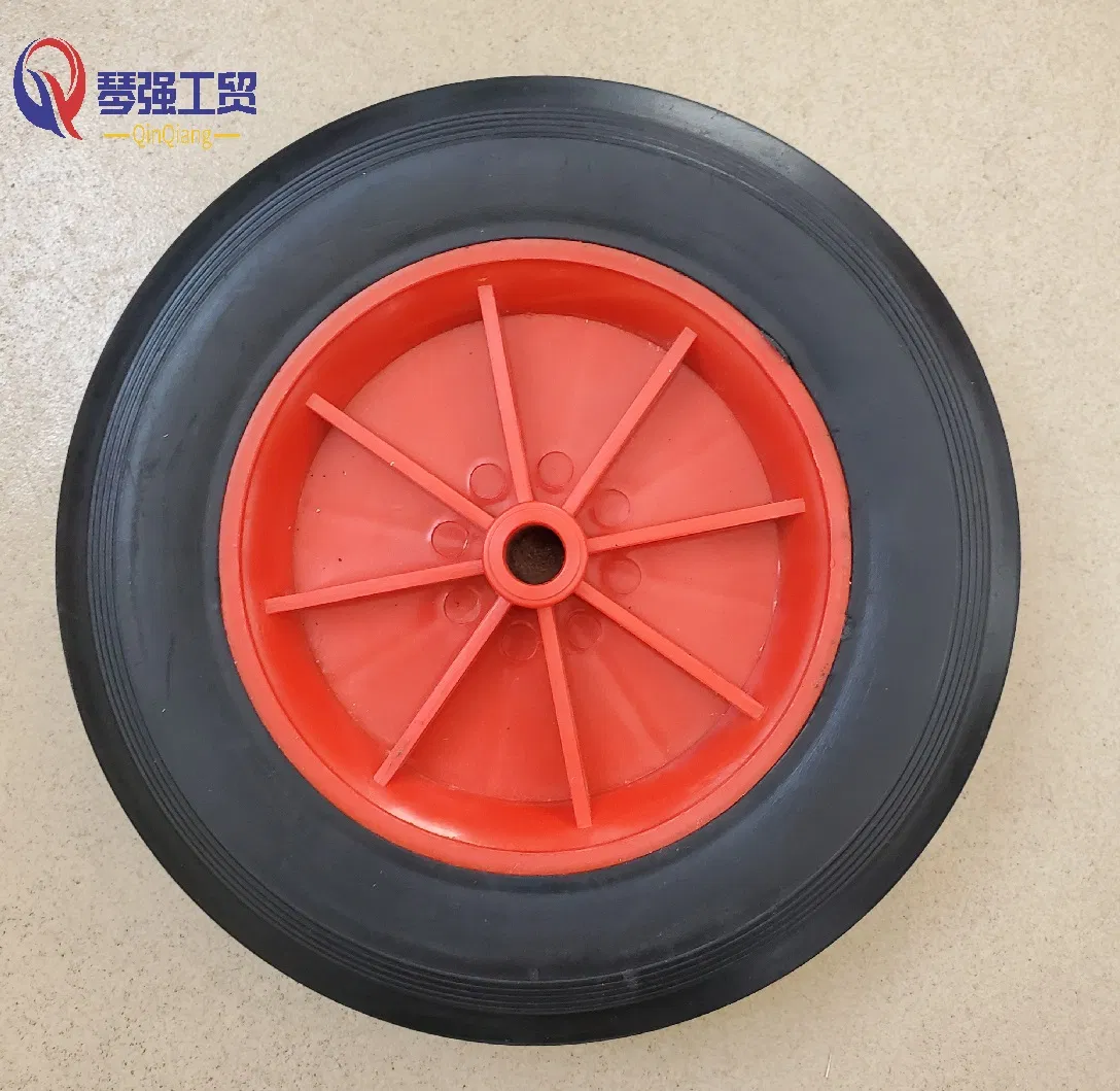 Solid Rubber Wheels for Portable Fire Extinguishers