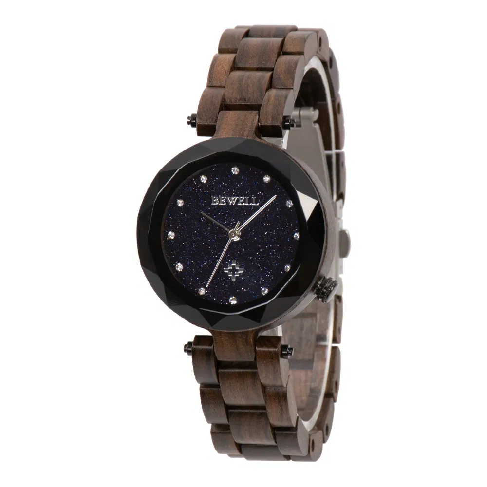 Customized Ladies Watches Domed Diamond Crystal Wrist Women Luxury Wristwatch with Starry Sky Dial for Ladies Wholesale Price