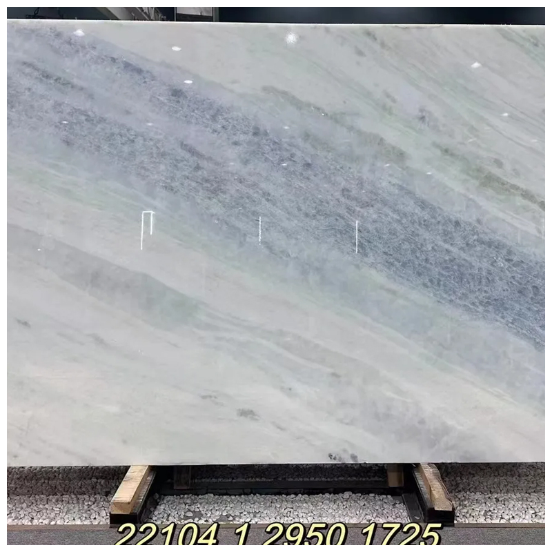 Iceberg Blue Quartzite Slabs for Tiles and Countertops