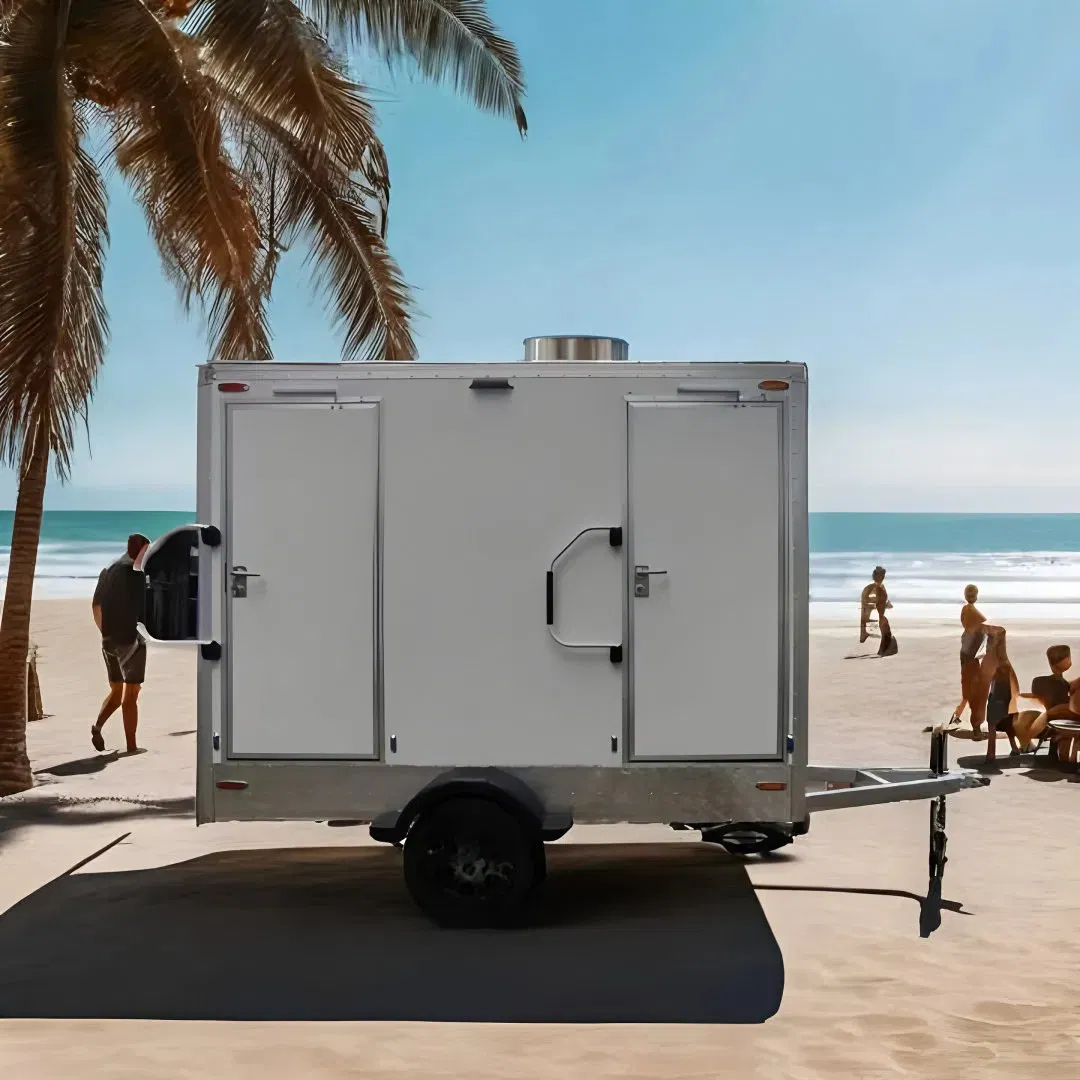 Etotoilettrailer Mobile Outdoor Luxury Portable Bathrooms Restrooms Trailer Portable Camping Toilet