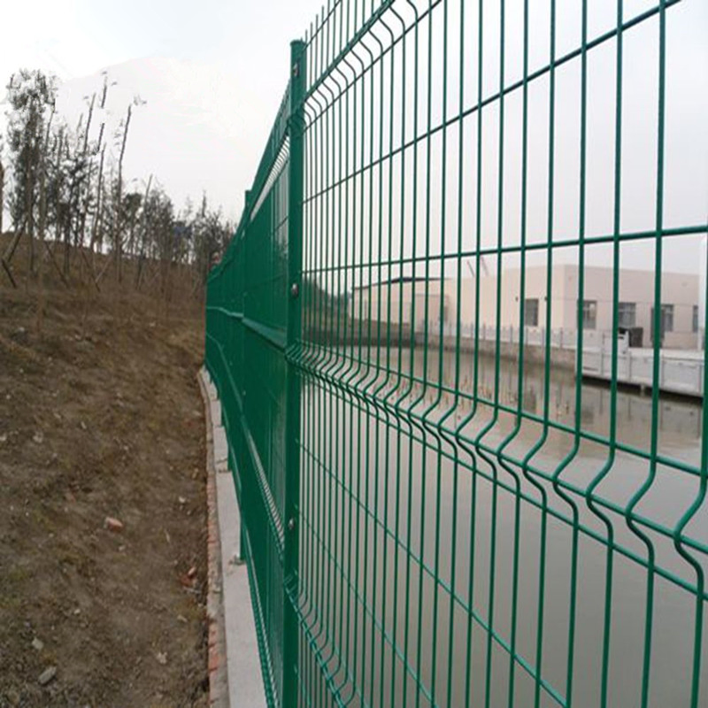 High Quality Decorative Garden Metal Fence 3D Curved Guardrail