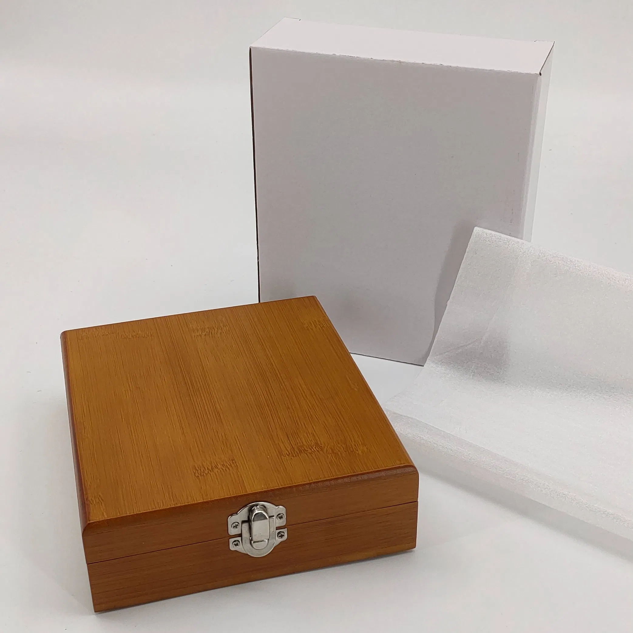 4PCS Wine Bottle Opener with Bamboo Box for Christmas Gift