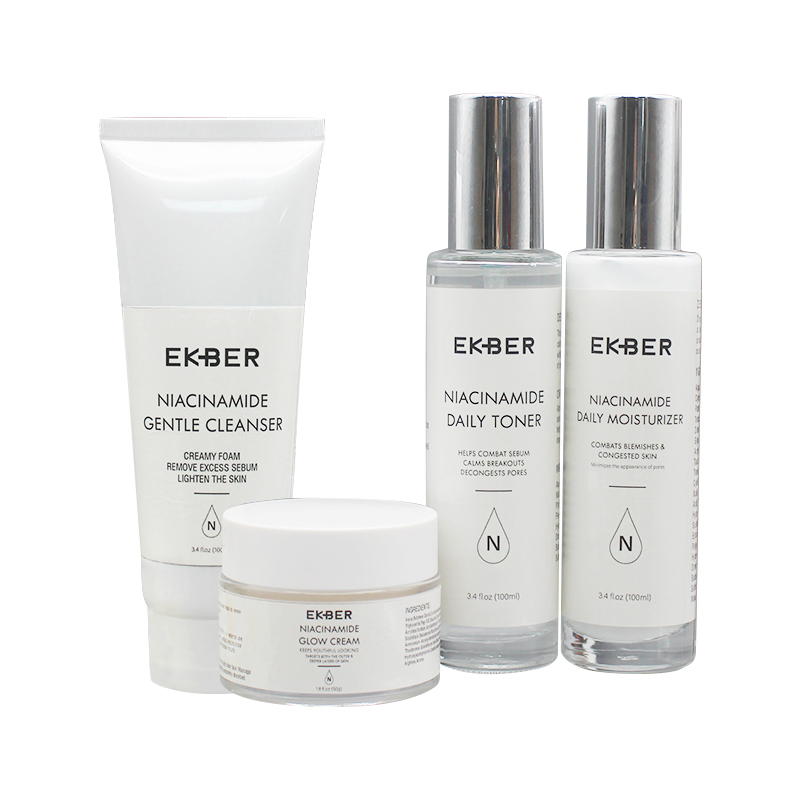 Customize Logo Nicotinamide Rejuvenating Skin Care Set Nicotinamide Brightening Whitening Hydrating Skin Care Set