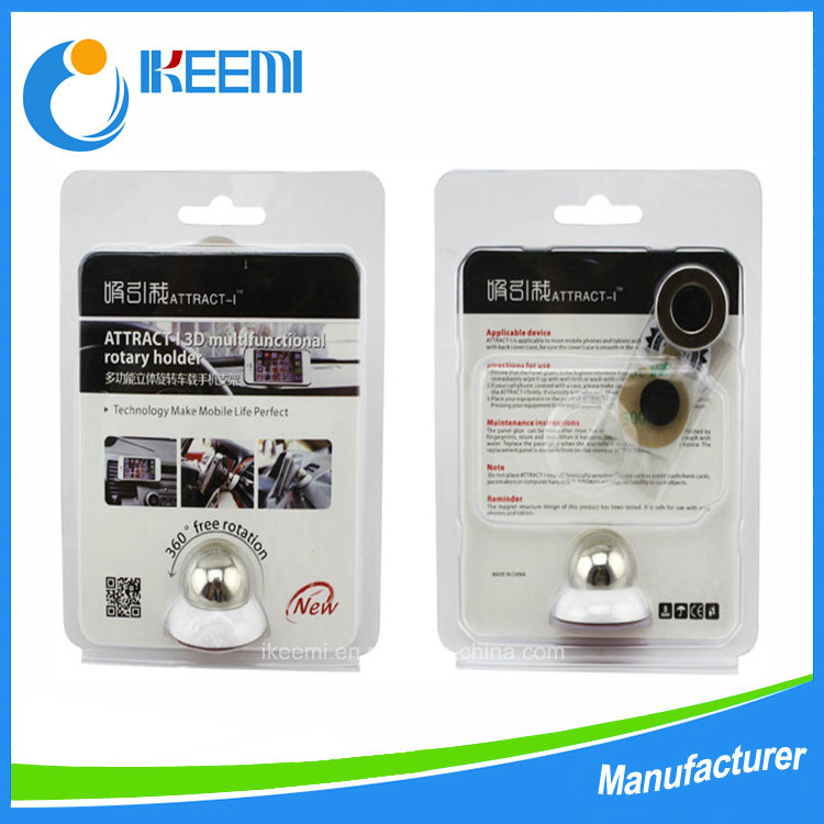 Metal Universal Magnetic 360 Degree Rotatable Car Phone Holder
