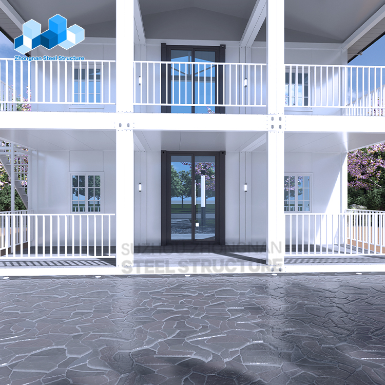 Containerized 20FT/40FT Movable 2 Storey Mini Small Luxury Modern Modular Mobile Prefab Expandable Shipping Portable Prefabricated Sea Living Container Home