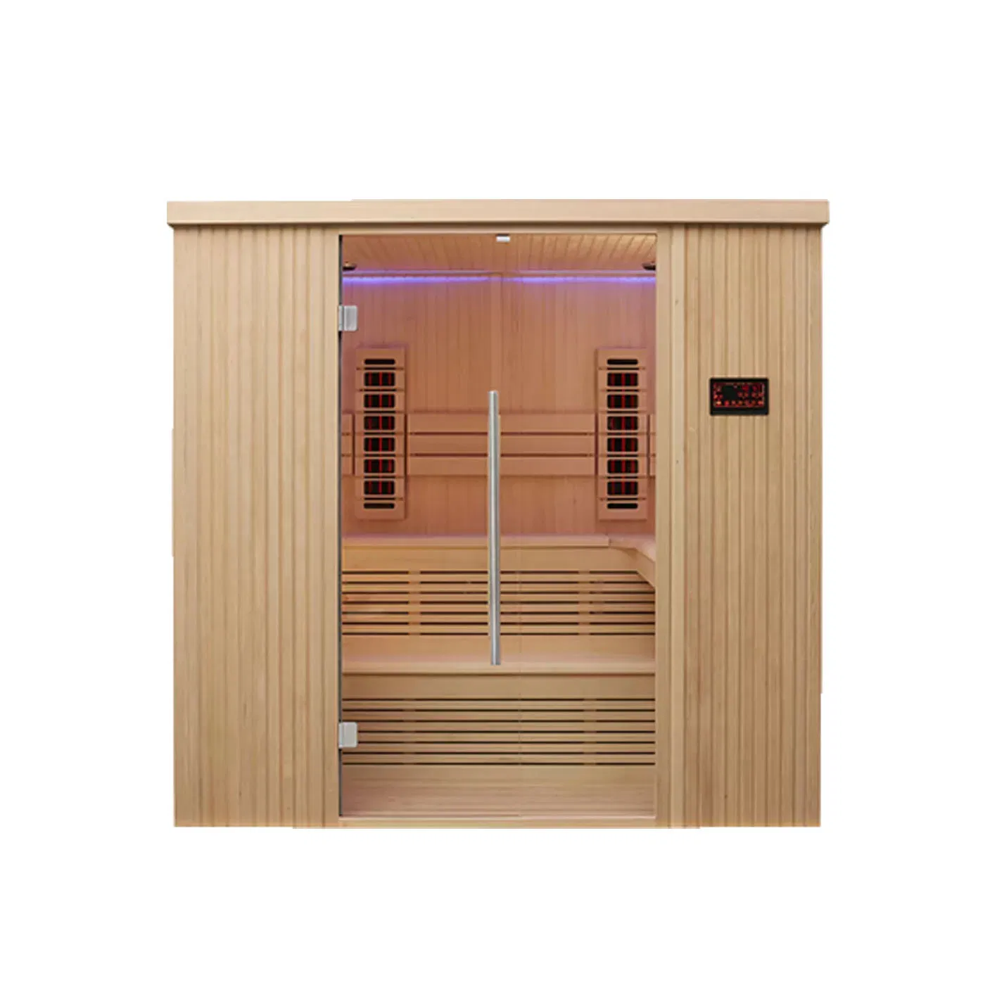 High-Temperature Resistance Decorative 2 Person Steam Shower Sauna Room