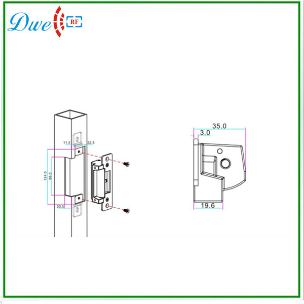 ANSI Standard Heavy Duty Electronic Strike with Signal 12V