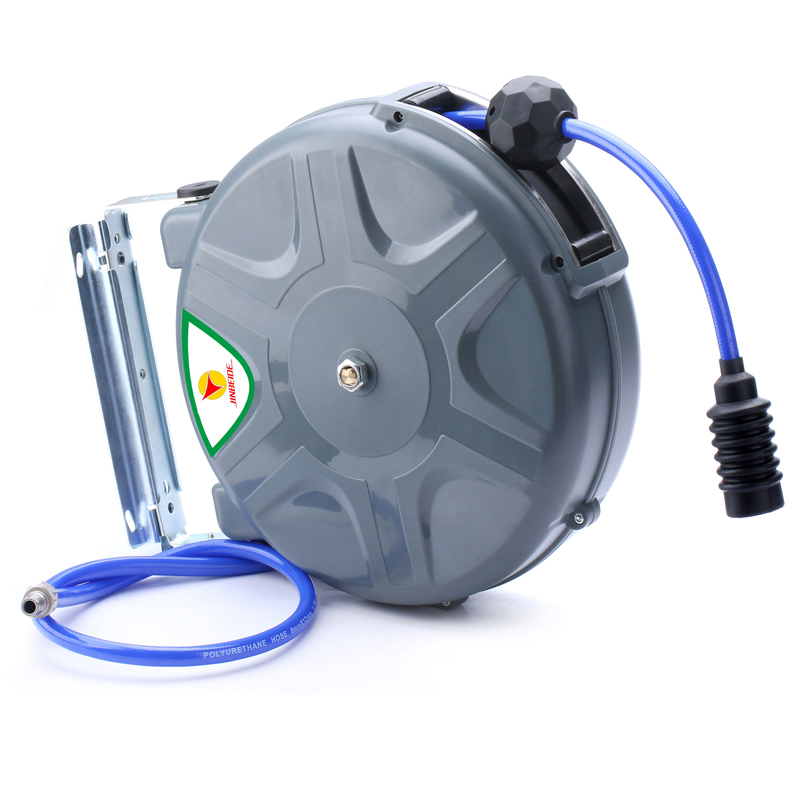 Factory 15 Meters 50ftwall Mounted Garden Hose Reel Retractable Auto Air Hose Reel