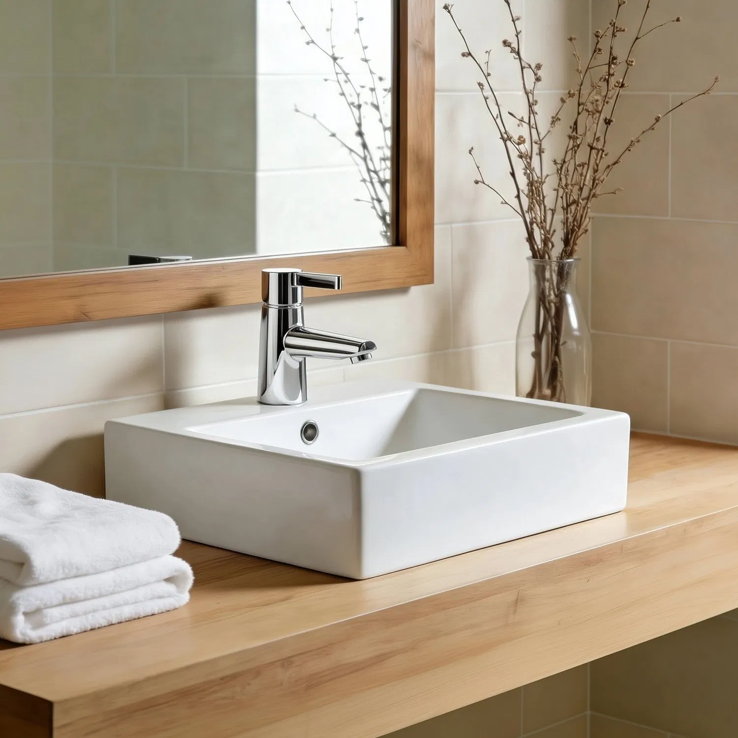 Раковина Aquacubic Popular для ванной комнаты