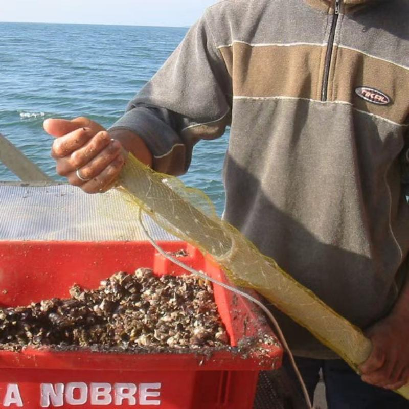 Сетка для упаковки морепродуктов, дышащая