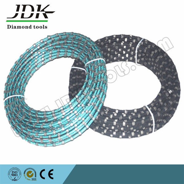 Rubber Coated Diamond Wire Saw for Stone Quarry Reinforce Concrete Cutting