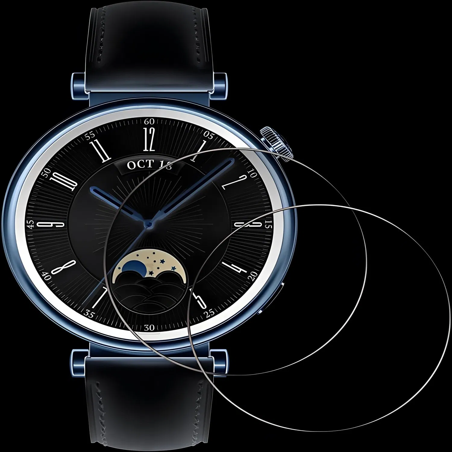 Touchscreen Glass Panel AG Tempered Glass Protector for Watches