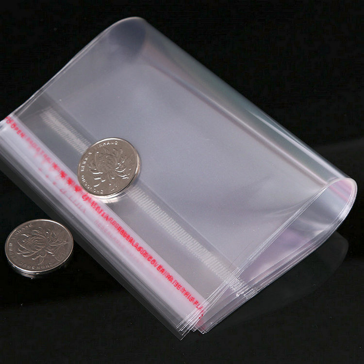 Transparent Cellophane Clear OPP Plastic Self Adhesive Bag for Packaging Bag
