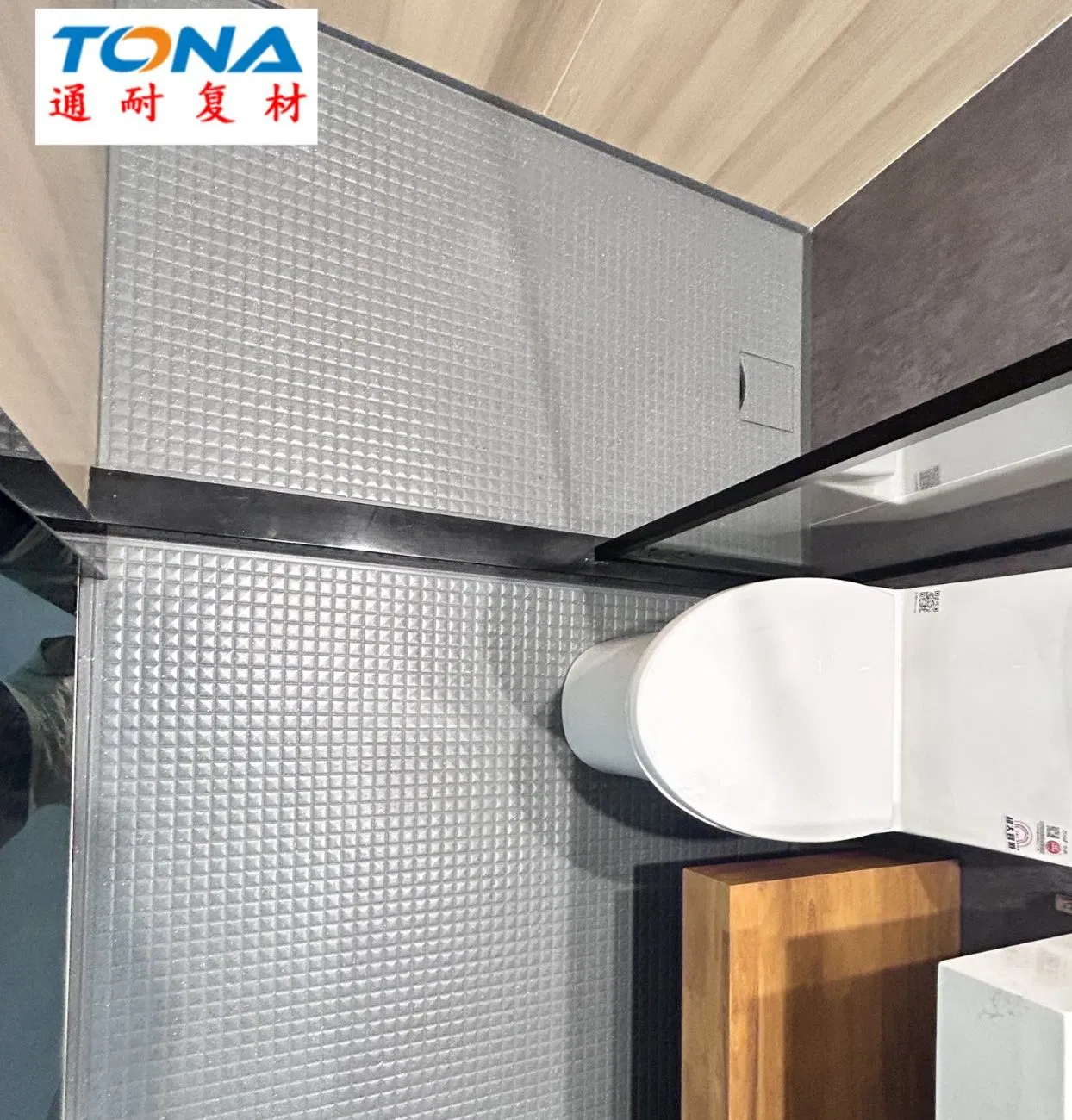 Accessories Prefabricated Furniture Waterproof System Easy Setup Renovation SMC Bathroom