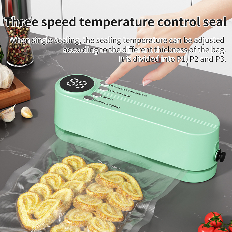 Lightweight Mini Wireless Vacuum Food Sealer Machine