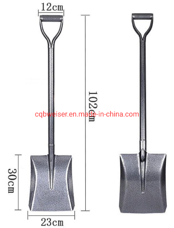 Carbon Steel Shovel Steel Handle Spades S501&S503y Garden Shovel