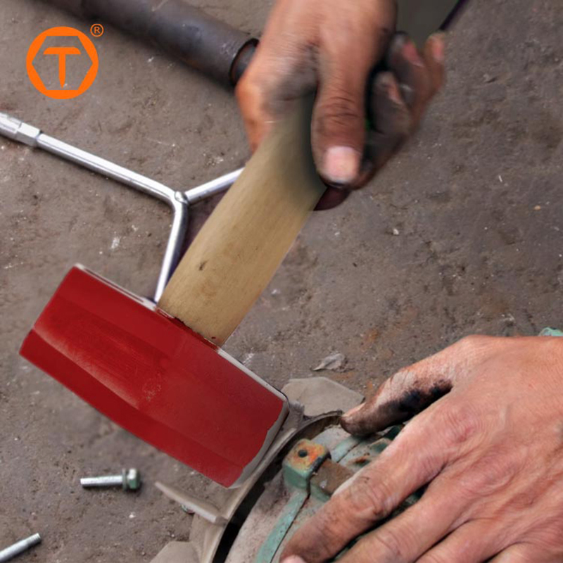 Carbon Steel Heavy Wooden Handle Metal Hammer China Custom Big Hammer