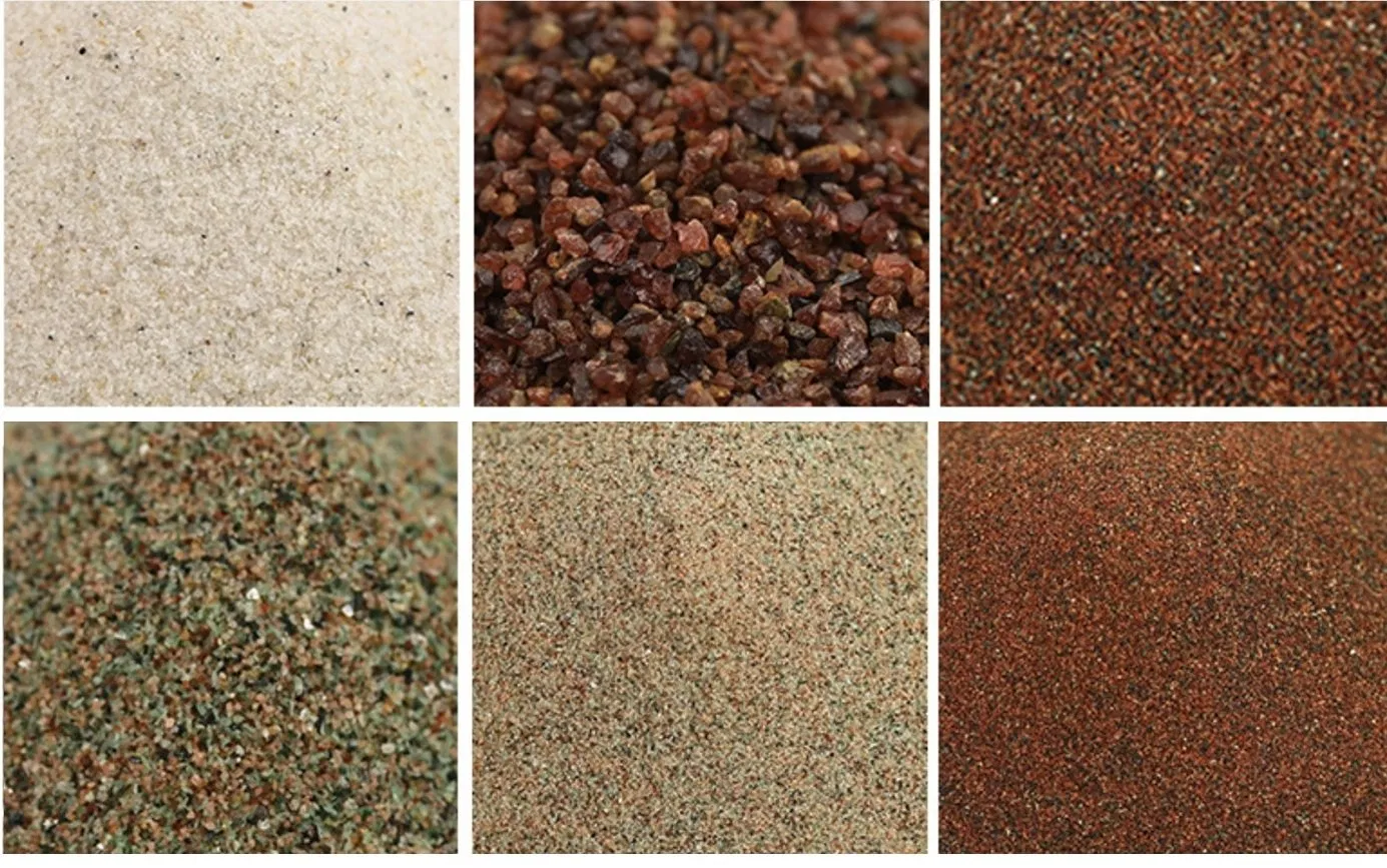 Гранатовый песок Garnet 80 Mesh для гидроабразивной резки