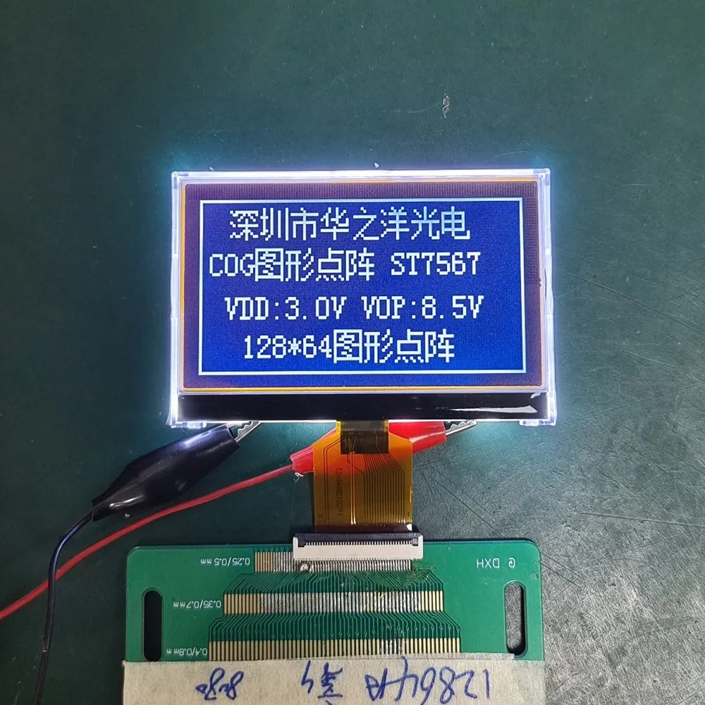 LCD Monitor Cog 12864 Graphic Dfstn Negative Display High Contrast