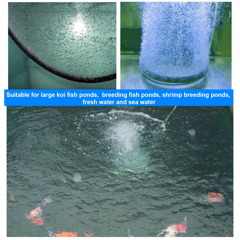 Koi Micro Nano Bubble Oxygen Diffuser Microporous Aeration for Aquaculture Fish
