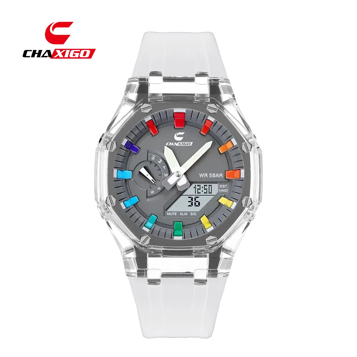 Chaxigo Men's Business Watch Luminous Waterproof Quartz Wristwatch for Men