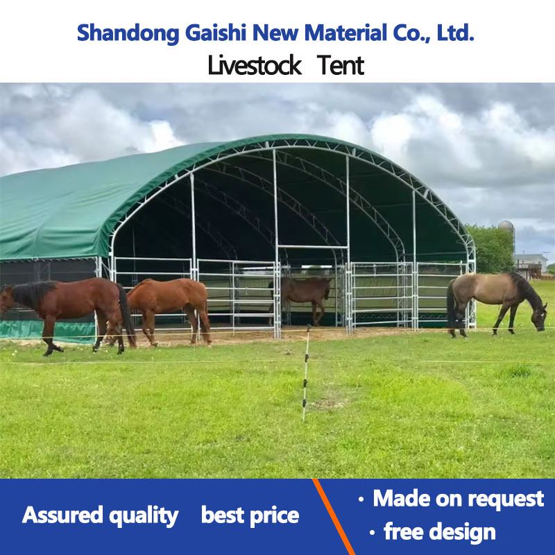 PVC Waterproof Sunshade Tent Factory Price for Farm Animal Shelter