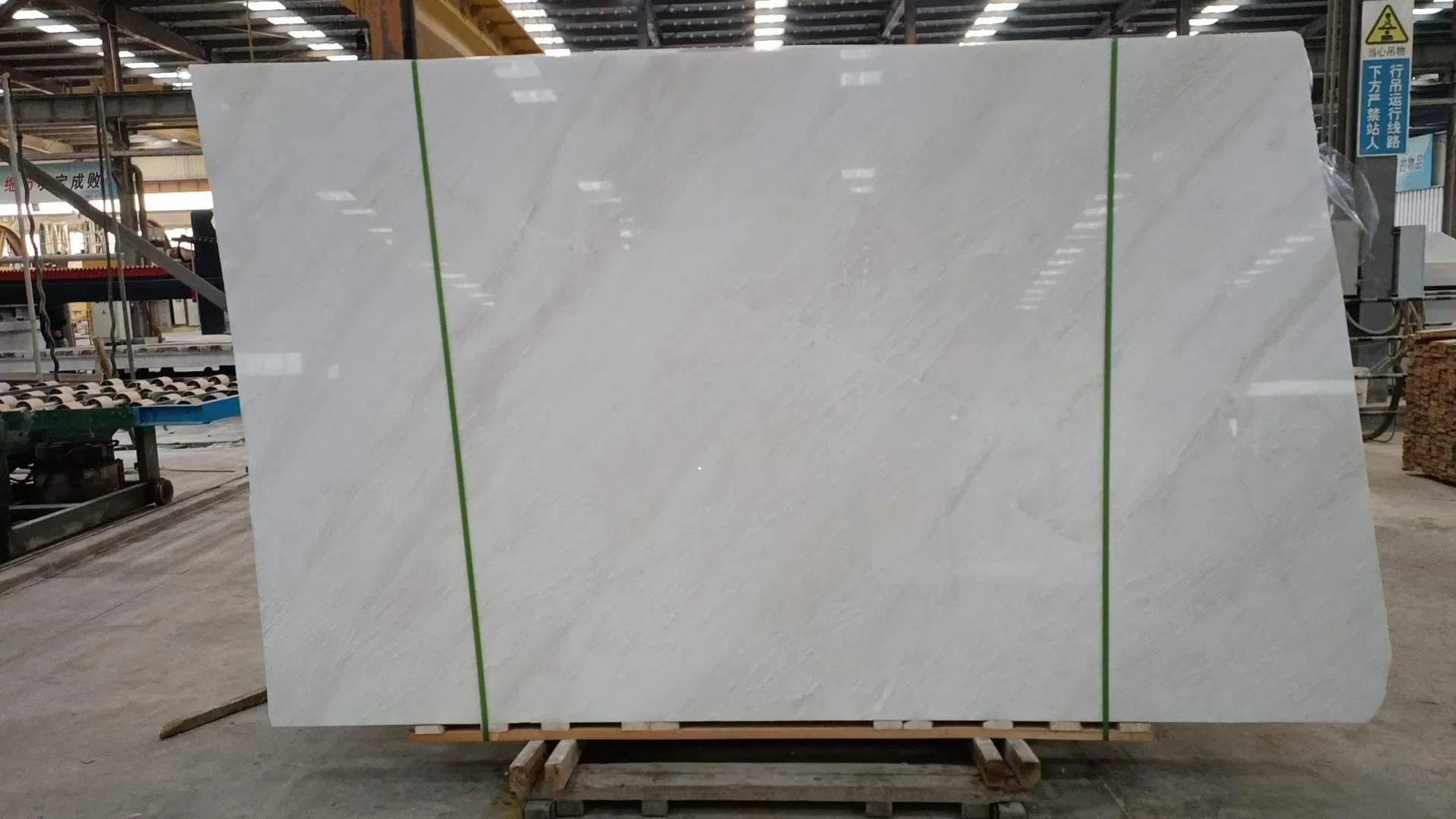 White Marble Stone Modern Style Polished