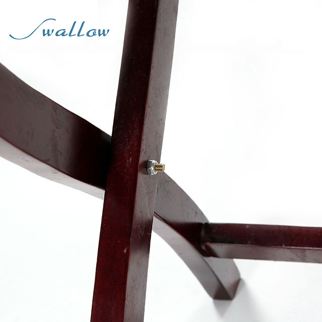 China Swallow Pinewood Foldable Luggage Storage Hotel Wooden Luggage Rack