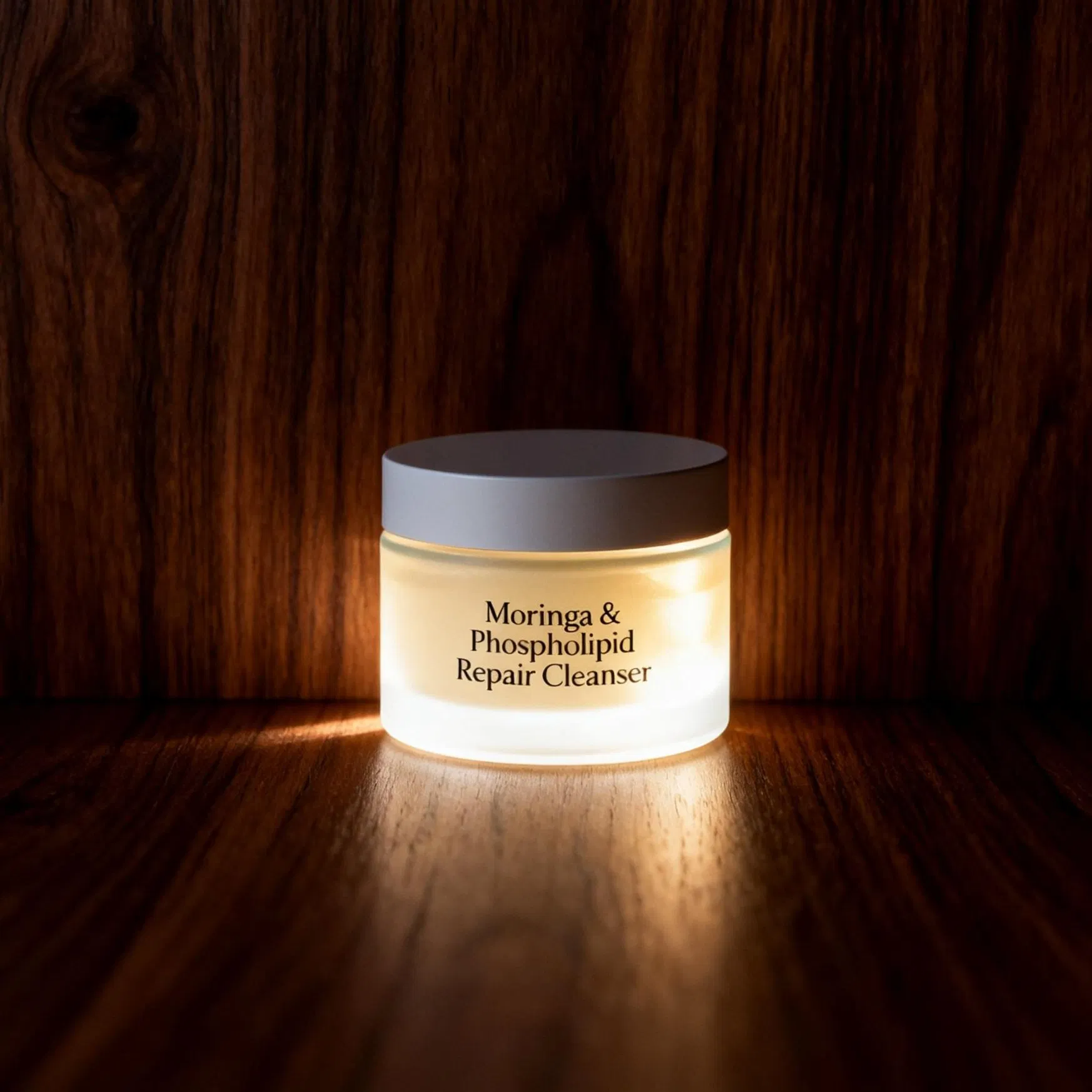 Luxury Non-Stripping and Anti-Redness Face Cleanser with Moringa Seed Extract and Bisabolol for Post-Cleansing Comforted