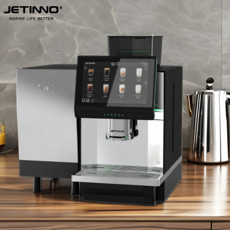 Jetinno JL36A Commercial Coffee Machine with Milk Frother