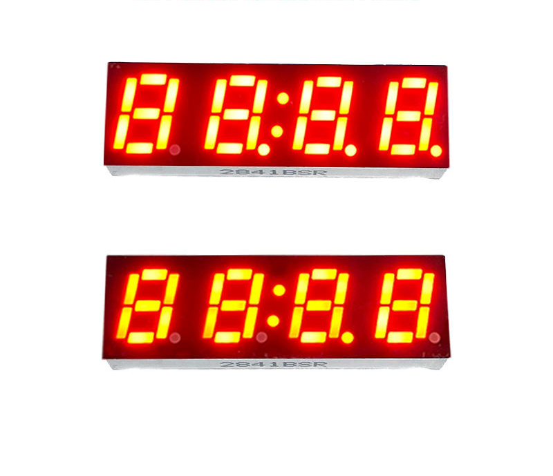 Мини-дисплей 0.28 дюйма 4-разрядный 7-сегментный LED 2481as-1