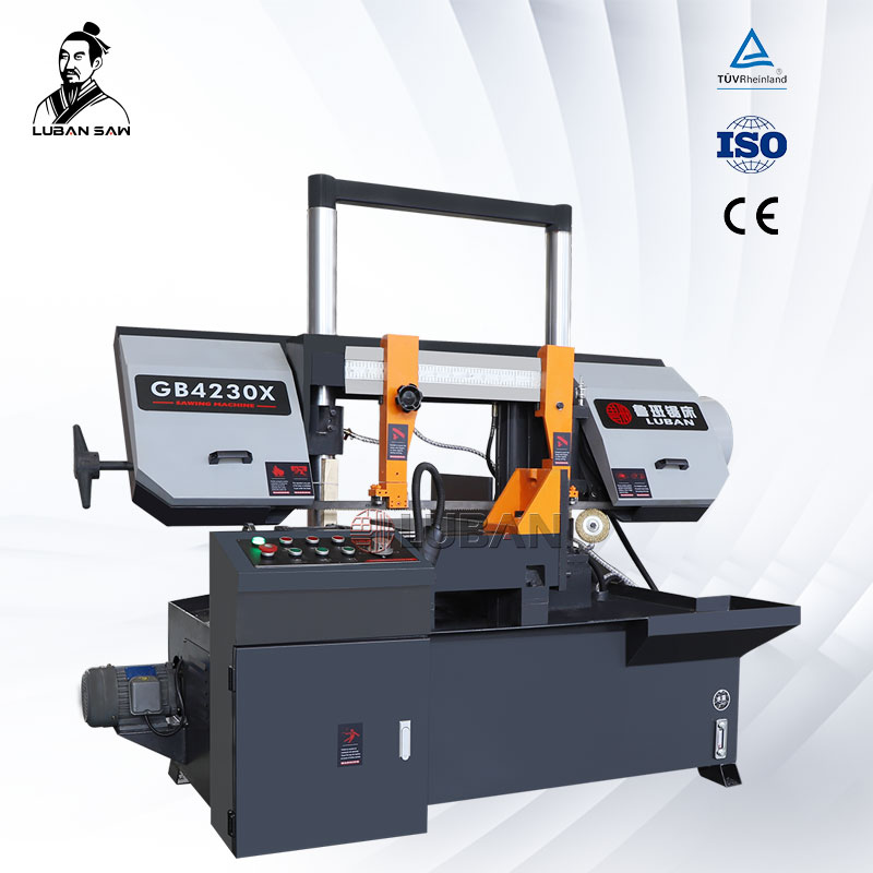 Станок ленточнопильный полуавтоматический угловой резки 60° GB4230X