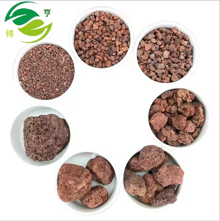 Pond Farming Volcanic Rock Natural Volcanic Rock Particles Porous Volcanic Rock