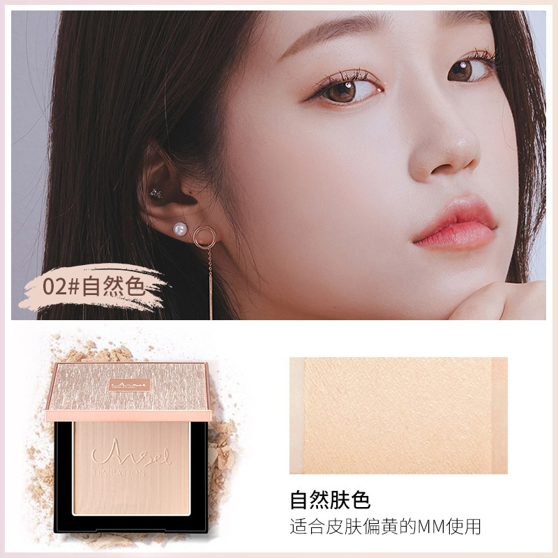 Y117 Soft Skin Cosmetic Face Make up Pressed Powder Foundation for Dark Skin