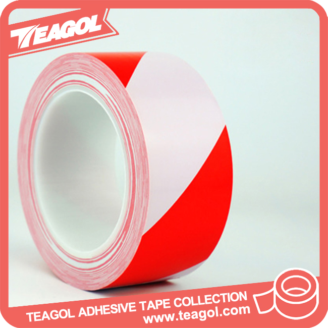 Factory Price Pressure Sensitive Adhesive PVC Warning Tape