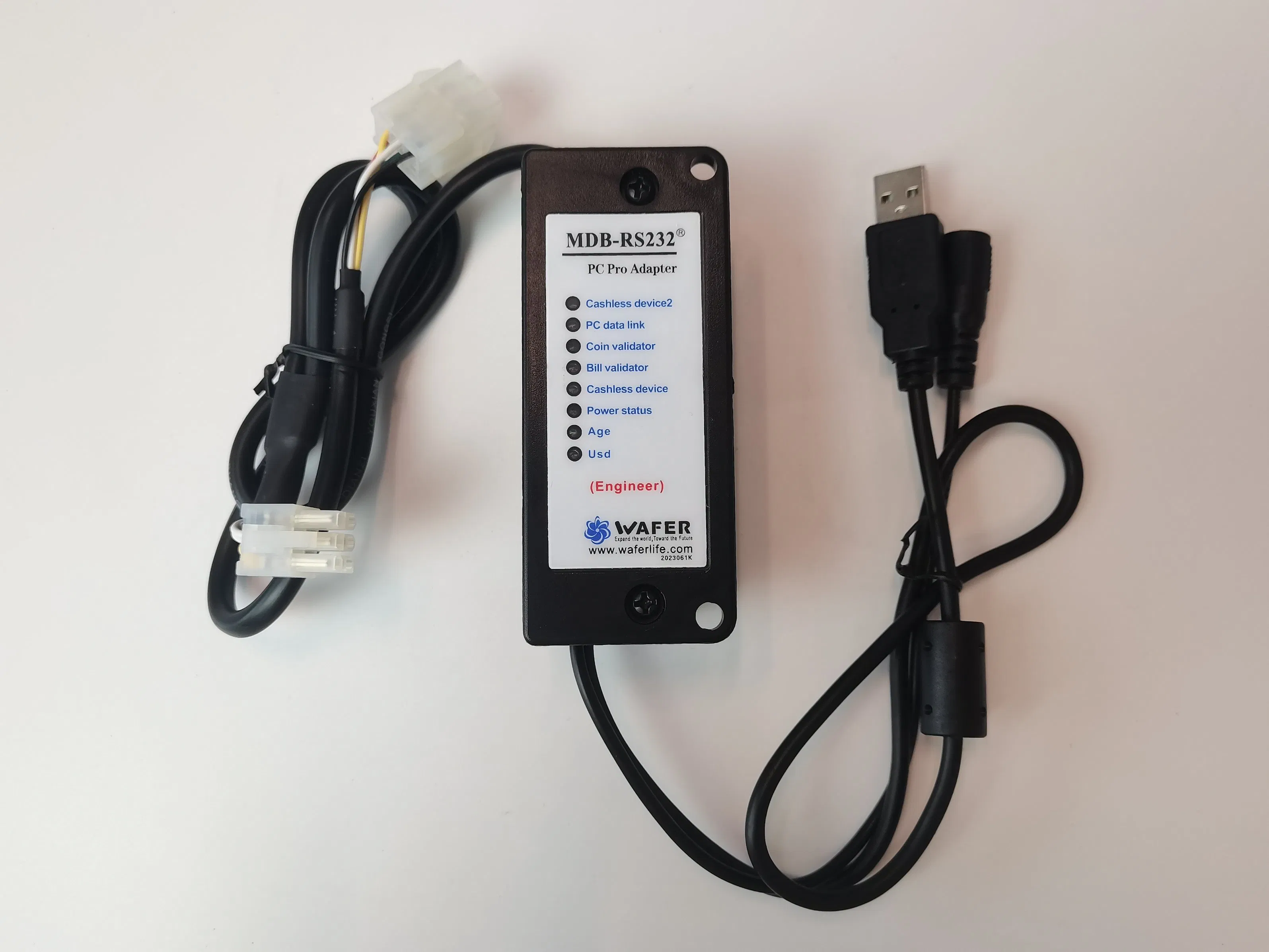 USB PRO Version Mdb-RS232 Support Age Verification 40h and All Mdb Payment Devices