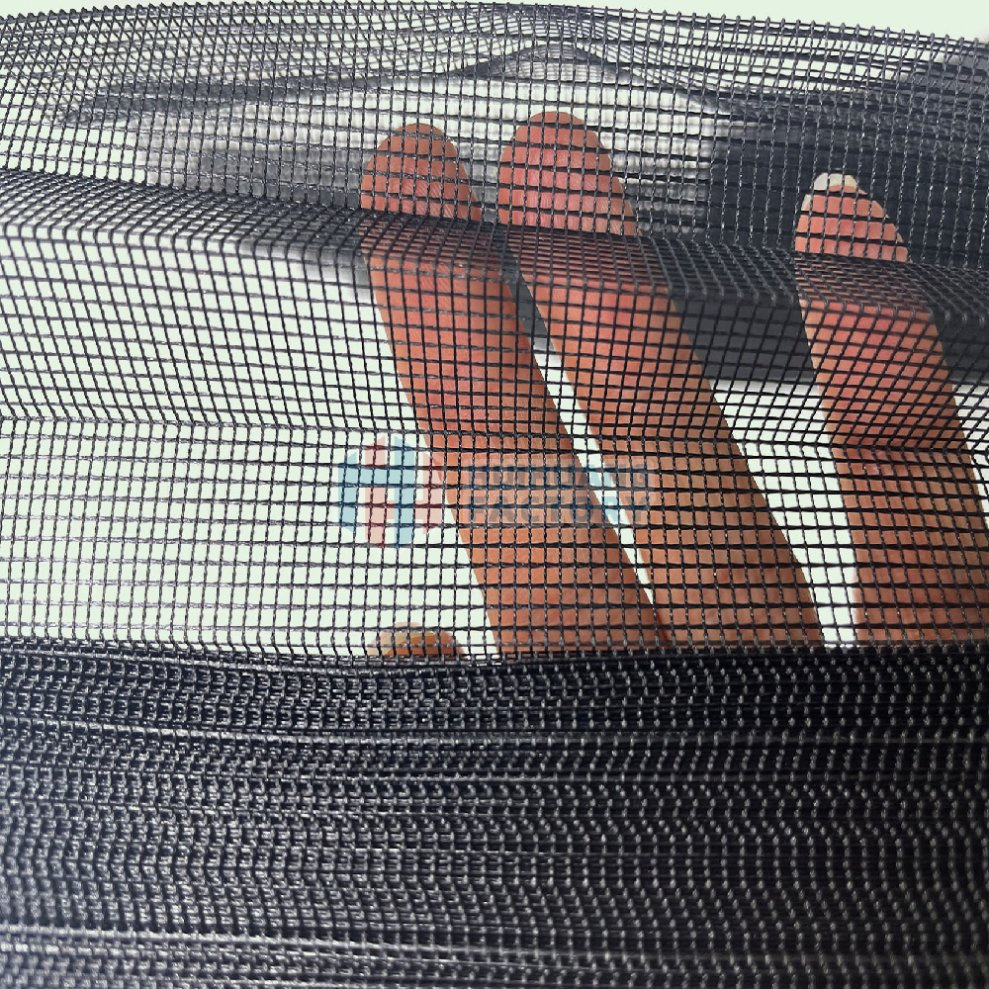Zigzag Mosquito Screen Net Pleated Window Insect Screen Mesh Polyester Folding Retractable Screen Net