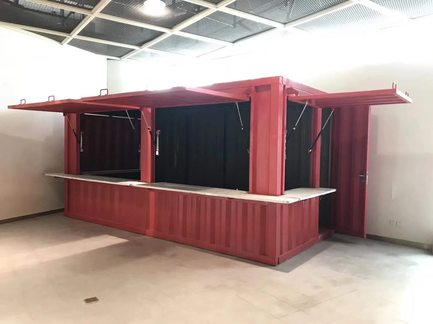 Customized Prefab Container House Prefabricated Booth Portable Modular Guard Room Made by Shipping Container Factory