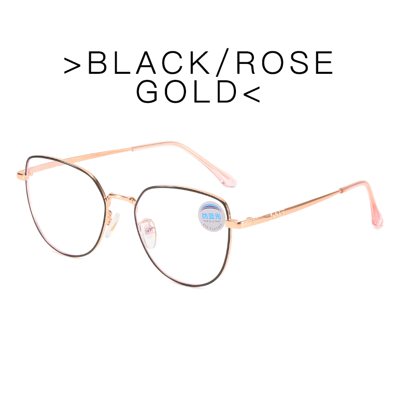 OEM Adults PC Flat Glasses Frame Fashion Round Glasses Frame Trend Retro Frame Eyeglasses Face Shape and All Match Glasses Frame Glasses Frames Use Eye Wear