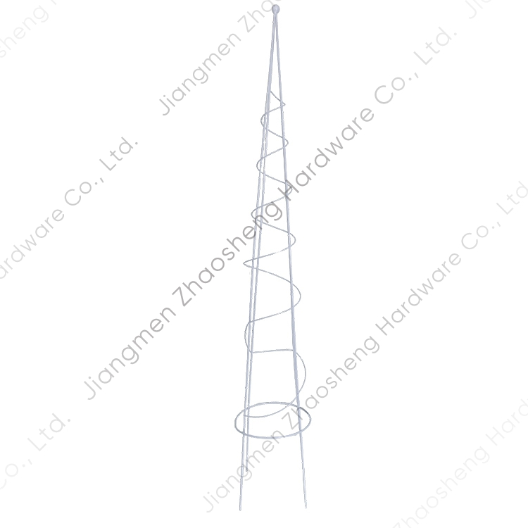 Wire Tomato Cage Plant Pillar Outdoor Spiral Obelisk Plant Support for Garden Tomato Trellis Climbing Plant