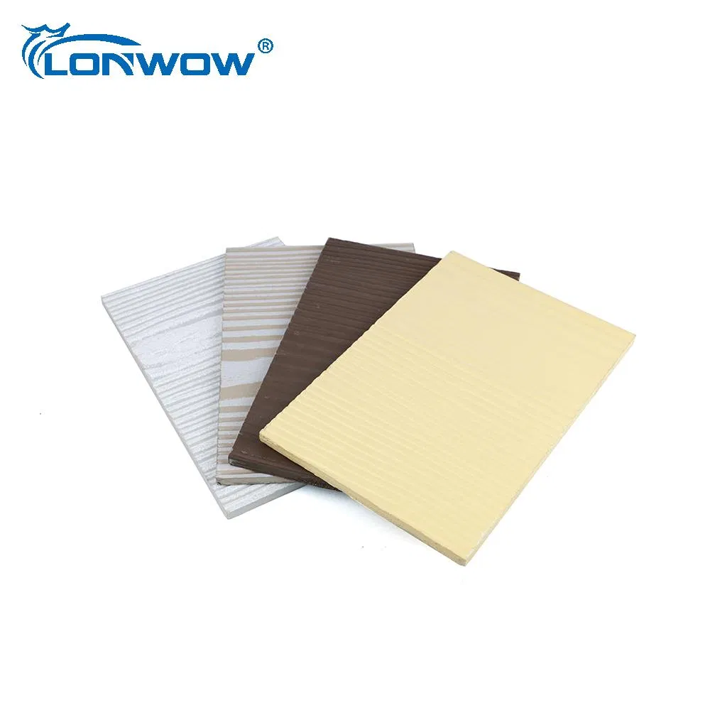 Wood Grain Fiber Cement Board Decorative Wall Siding