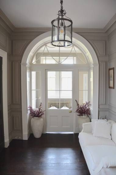 Fancy Modern Aluminum Entrance Arched Design Double Swing Door with Georgian Grids