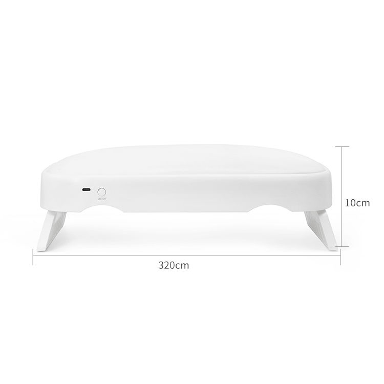 Dual Use 48W UV LED Nail Lamp with Pillow for Manicure Pedicure Salon Arm Rest and Curing Gel Polish